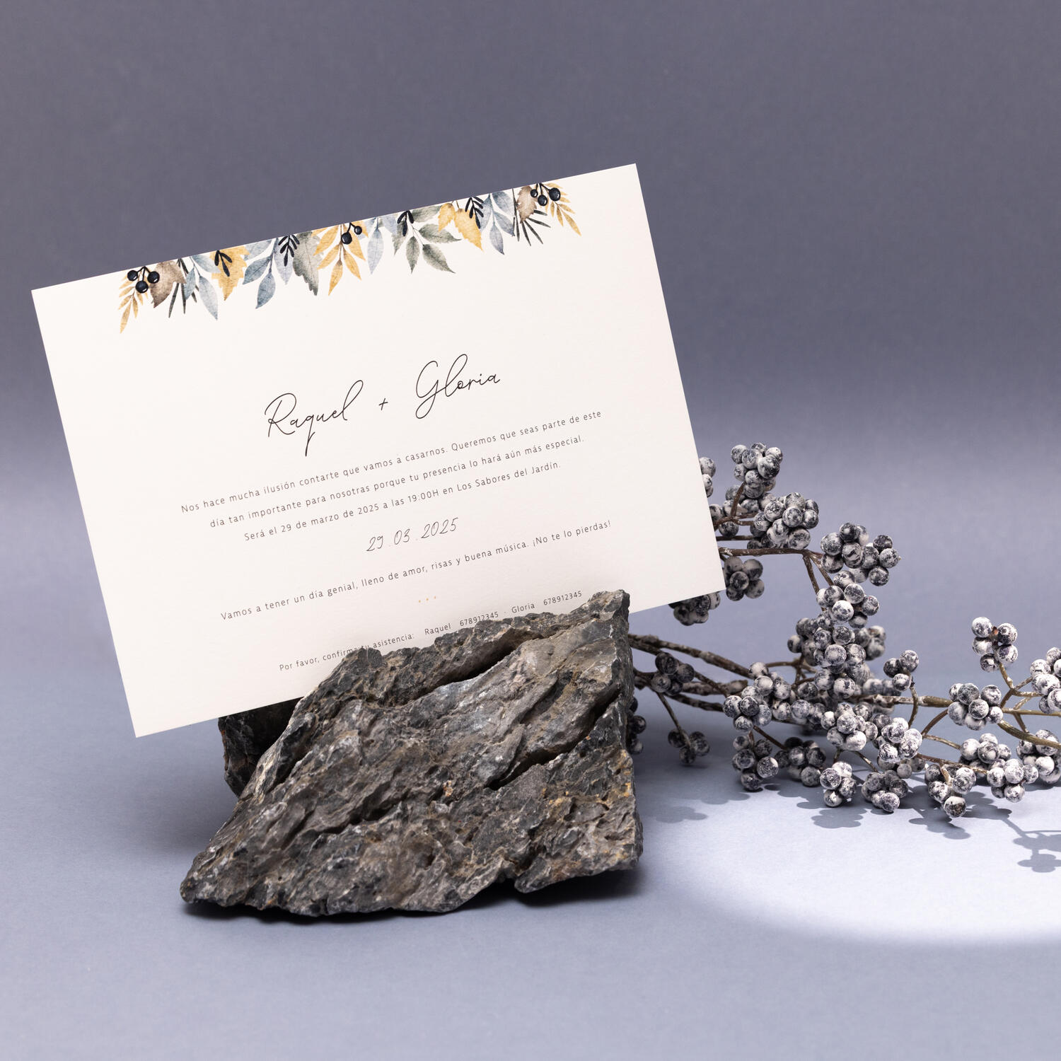 Invitación Invierno Invitación Invierno de la colección Armonía